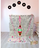 Authentic Moroccan Rug  - Custom Beni Ourain rug - Azilal Rug - berber Rug  - £1,059.15 GBP