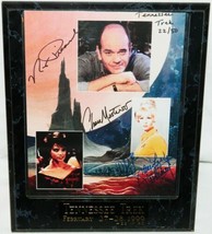 Star Trek Robert Picardo Grace Lee Whitney Chase Masterson Autograph Pho... - £126.51 GBP