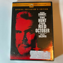 The Hunt for Red October (DVD, 2003, Collectors Edition) New Sealed #86-0789 - $9.50