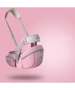 Pink 4 Ergonomic Baby Carrier Portable Infant Kid Hip Seat Waist Stool S... - $59.84