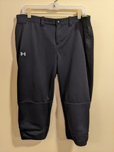 Under Armour Activewear Athletic Pants Black Sports Uniform Outdoor Men XL - £11.04 GBP