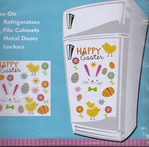 Build Your Own Happy Easter Duck Bunny Egg Locker Cabinet Refrigerator M... - $7.99