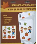 Fall Autumn Pumkin Patch and Leaves Magnet Sheet Refrigerators Cabinets ... - $10.88 CAD