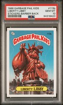 1986 Topps Garbage Pail Kids Series 3 OS3 Liberty Libby 113b Barber Back Psa 10 - $128.65