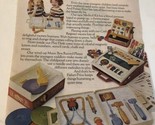 vintage Fisher Price Toys 1977 Print Ad  Advertisement PA2 - £7.77 GBP