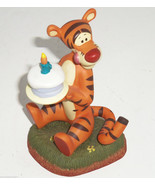 Disney Tigger Figurine Make a Really Big Wish Birthday Cake Winnie Pooh ... - £39.81 GBP