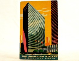 The Sheraton-Dallas Southland Center, Vintage Color Post Card, Unposted,... - £7.77 GBP