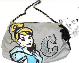 Disney Cinderella Purse Handbag Princess P Charm Zipper Pull Theme Parks... - £31.41 GBP