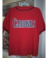 St Louis Cardinals Jersey Red Baseball Russell  MLB Size Large New - £39.24 GBP