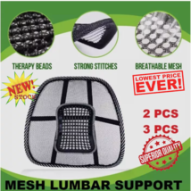 Mesh Back Rest Lumbar Support Office Chair Van Car Seat Home Pillow Cushion - €1,84 EUR+