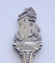 Collector Souvenir Spoon USA Michigan Frankenmuth Bavarian Inn Tower Fig... - £7.85 GBP