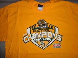 New w/o tags Baylor Bears NCAA Football Big 12 Champions T Shirt L Excellent - £15.67 GBP