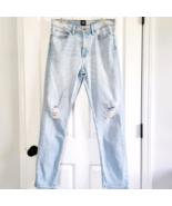 BDG Urban Outfitters Mens Distressed Skinny Stretch Jeans 34 x 32 Light ... - $16.49