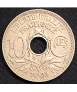 1934 France 10 Centimes Paris Mint Condition Uncirculated+ - £8.56 GBP