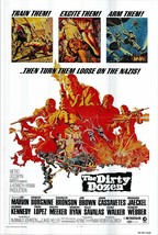 The Dirty Dozen Original 1973R Vintage One Sheet Poster - £390.13 GBP