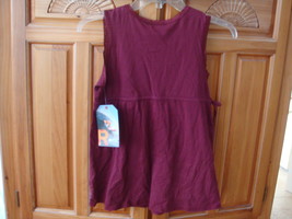 Roxy Girls Burgundy Sleeveless Dress Size Girls Extra Large - £15.97 GBP