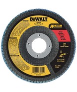 DEWALT Flap Disc, Zirconia, 4-1/2-Inch x 7/8-Inch, 80-Grit (DW8309) - £9.38 GBP