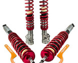 Front &amp; Rear Coilover Suspension For VW MK2 MK3 Golf Jetta 83-00 &amp; Corra... - $206.91