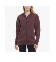 Danskin Women&#39;s Plus XXL Nocturen Heather Ultra Cozy Hooded Jacket Sweatshirt - $14.39