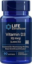 Vitamin D3, 25 Mcg (1000 IU), 90 Softgels - $14.46