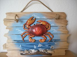 Wood Crab Portrait - £15.66 GBP
