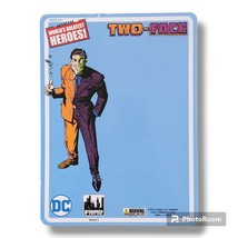 Figure Toy Co., DC, Official Worlds Greatest Heroes, PROOF Card Back, Two-Face - £28.43 GBP