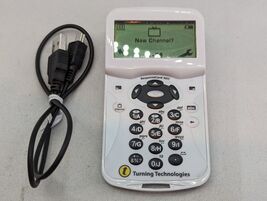 Turning Technologies Response Card NXT Clicker RCXR-02 Keypad/Remote Works - $7.99