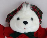 1993 Kmart Christmas Teddy Bear Girl Santa&#39;s Magical Toyshop Collection - $18.42