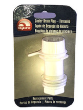 Igloo Cooler Drain Plug White-Brand New-SHIPS N 24 HOURS - $14.73
