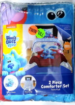 Nickelodeon Blue&#39;s Clues &amp; You 2 Piece Reversible Comforter Set Twin Full - $72.99
