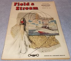 Field and Stream Outdoor Sporting Magazine February 1951 Johnson Sea Horse  - £7.95 GBP
