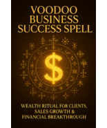 Voodoo Business Success Wealth Ritual for Clients, Sales Growth &amp; Finances - $128.70