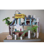 Wood Open Beach Deck Birdhouse - $34.59 CAD