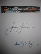 The Rockford Files Signed TV Pilot Script Screenplay Autograph James Gar... - £13.34 GBP