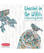 Adult Coloring Book: Color and Relax - Unwind in the Wilds by Derwent (2... - £19.00 GBP