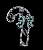 Illuminated LED Candy Cane Window Silhouette (as) - £71.20 GBP