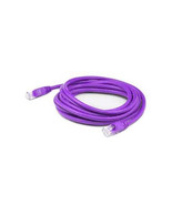 Addon ADD-7FCAT6A-PE 7FT PURPLE CAT 6A PVC ETHERNET CABLE SNAGLESS BUBBL... - $579.18 MXN