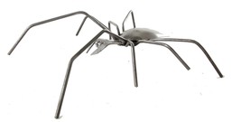 Forked Up Art G03 Stainless Steel Fork and Spoon Spider Sculpture - £24.45 GBP