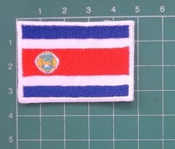 Costa Rica National Country Flags Patches Emblem Logo Crest Badge Small 1.2 x... - $15.85