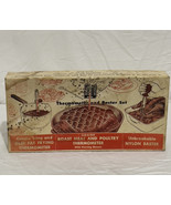 Vintage TCA Cooking Aid Set Candy &amp; Meat Thermometer &amp; Baster In Box Mod... - $16.27 CAD