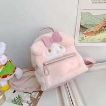Sanrio Kawaii Plush Cinnamon Roll Backpack Plushie My Melody Bag Big-eared Dog P - $135.37