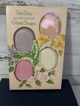 Yardley Of London perfumed guest soaps, Roses, Lilac, Honeysuckle, Lily - $13.30