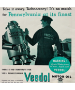 1933 Veedol Motor Oil Advertisement Automobilia Synthetic Robot Tide Wat... - €25,72 EUR