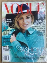 Vogue Magazine January 2015 New In Plastic Ship Free Cover Sienna Miller - £23.42 GBP