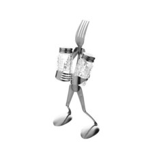 Salt and Pepper Holder Fork - £23.25 GBP