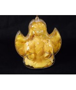 Angel Shaped Bath Soap Ornament w/Golden Wings Confetti, Light Floral Scent - £3.64 GBP