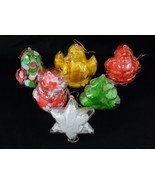 Bath Soap Ornaments ~ 6 Assorted Holiday Shapes w/Confetti Soap, Floral ... - $33.54 CAD