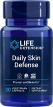 MAKE OFFER! Life Extension Daily Skin Defense  30 veg caps - £20.50 GBP