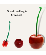 Cherry toilet brush and holder - $14.90