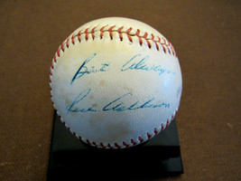 Richie Ashburn Best Alway Phillies Whiz Kid Hof Signed Auto 1960&#39;S Baseball Jsa - £196.12 GBP